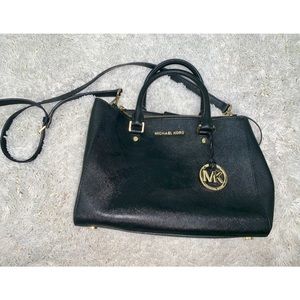 Black Michael Kors tote bag